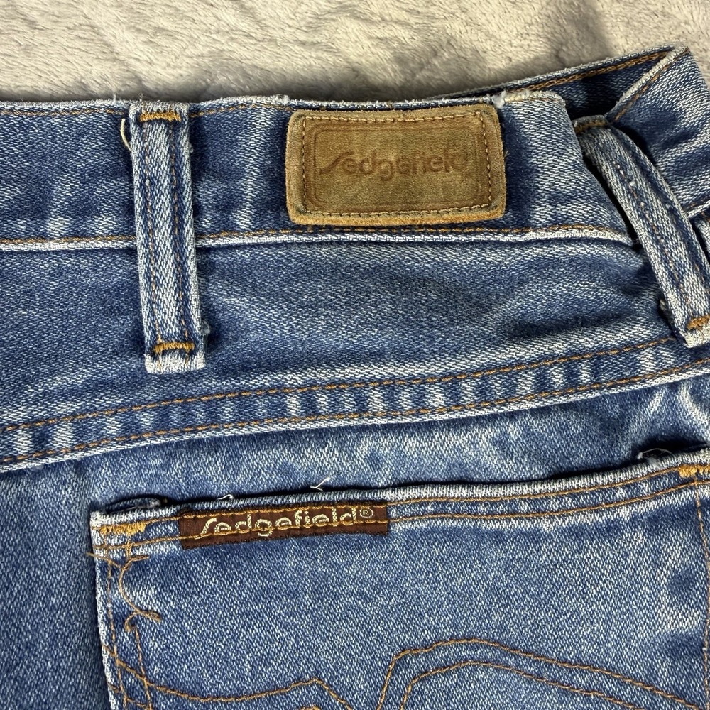 Vintage 80's Sedgefield‎ Men's Denim Jeans - Classic Wash Made in USA 42/30